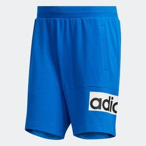 Adidas Colorblock Shorts Blue FQ7210 Medium NEW